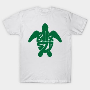 BJYX Turtle - Green T-Shirt